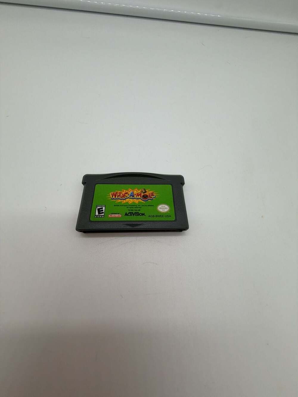 Whac-A-Mole Nintendo Game Boy Advance GBA Game Caảtridge (Tested)